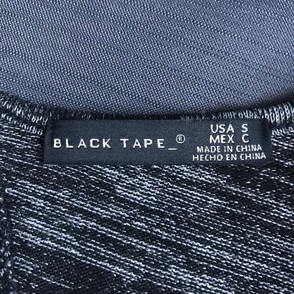 Black Tape Charcoal Spacedye Sweater - Picture 7 of 8